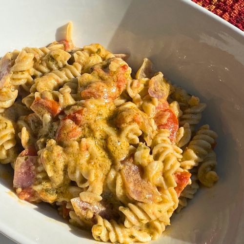 Tomato Basil Cream Pasta